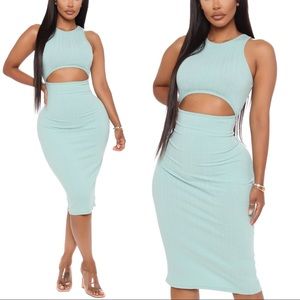 Best Of Me Midi Dress - Mint